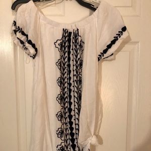 Over the shoulder Bathing suit cover up